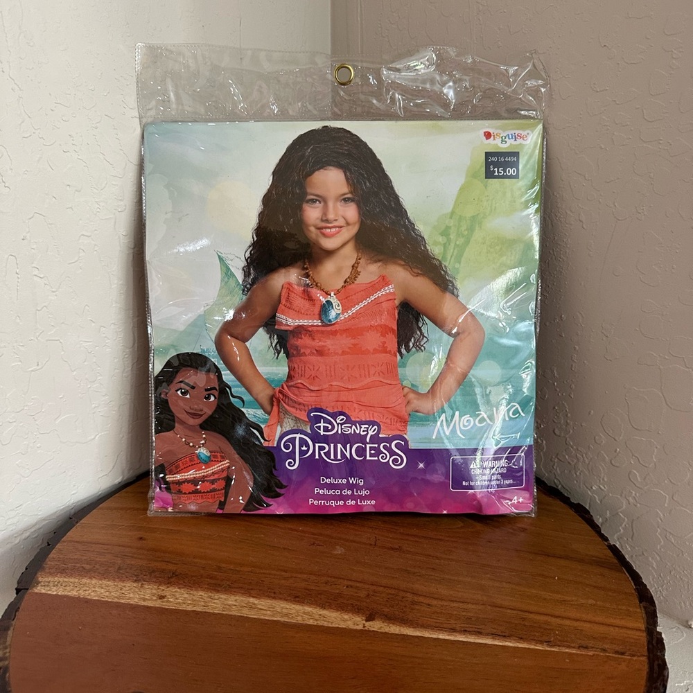 🎃Disney Princess Moana Deluxe Wig Halloween Costume